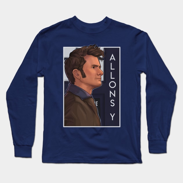 Allons-y Long Sleeve T-Shirt by KHallion